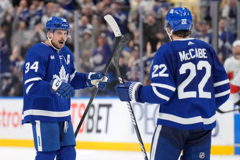 Toronto Maple Leafs star player is suspended from all sports for placing a bet against …..