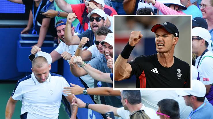 Stunned Andy Murray Sums Up Dan Evans’ Incredible US Open Comeback Win with One Word as Fans Say He ‘Got the Memo….see more 
