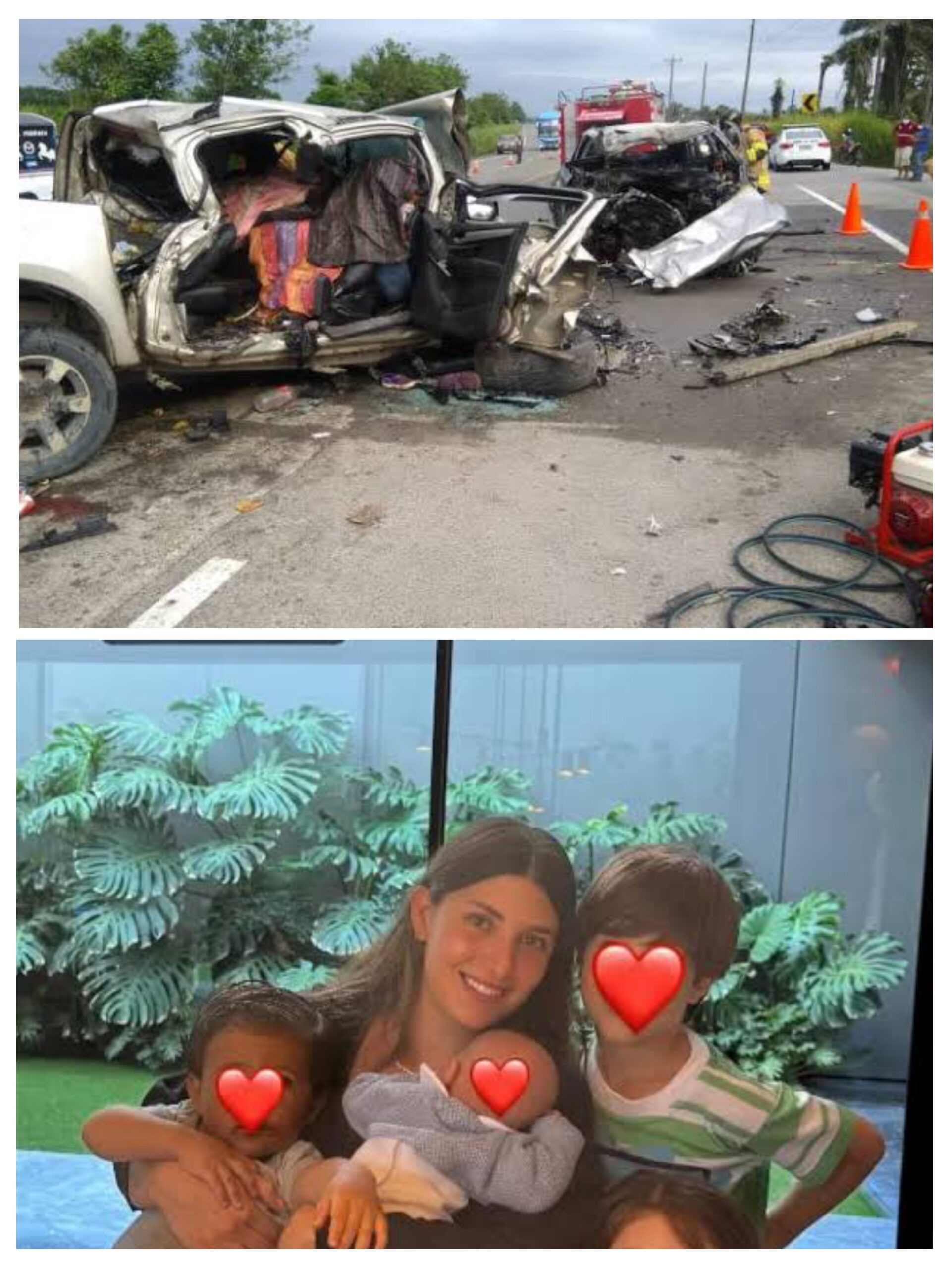 Trágica Pérdida:descanse en paz, Carola Martínez y sus Cuatro Hijos Fallecen en un Accidente Automovilístico