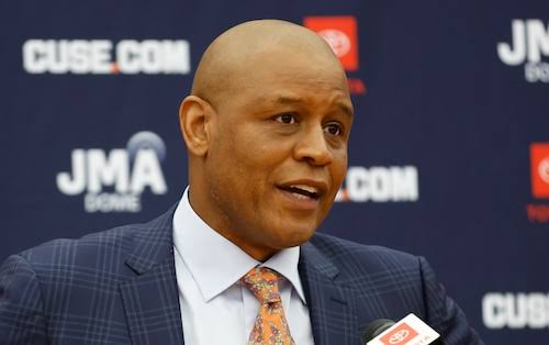 Adrian Autry, the coach of the Syracuse Orange, just announced his resignation because of…..