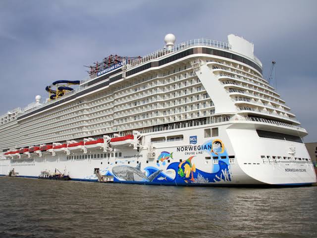 Just Now: Two Norwegian Cruise Line passengers have just been caught of bringing more than 200 bags of marijuana on board and……