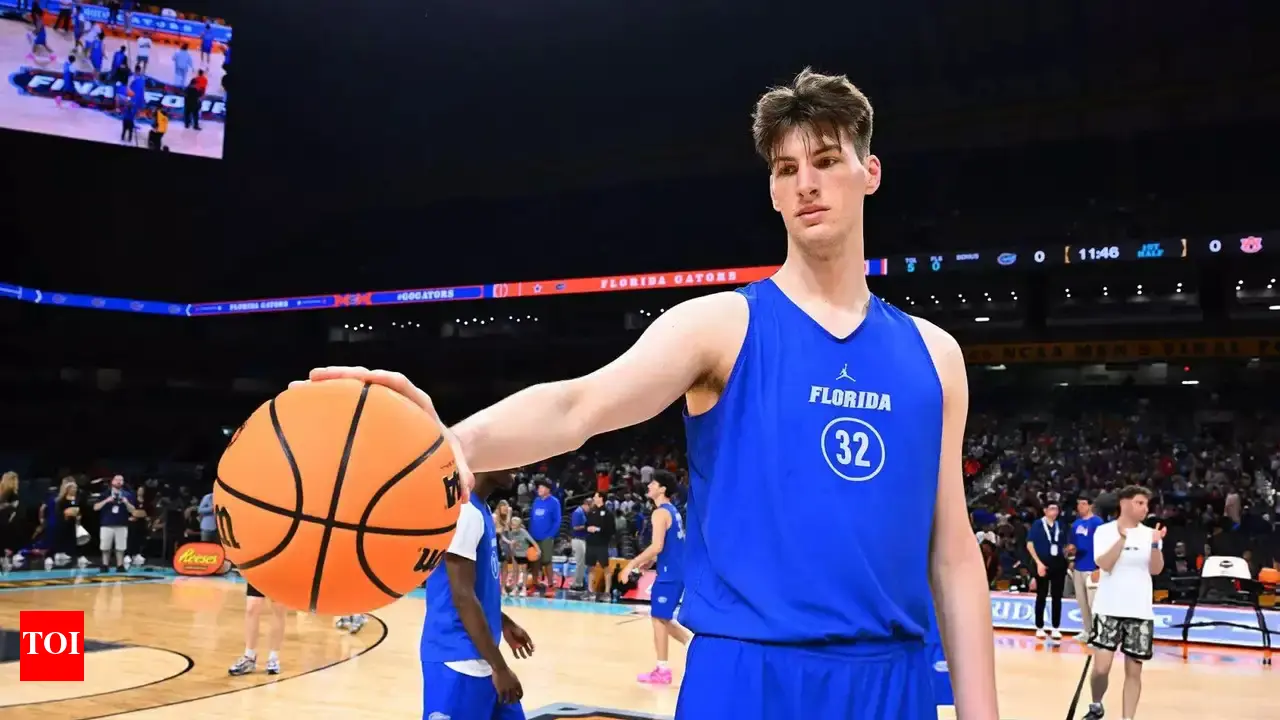 Breaking News: 7-Foot-9 Olivier Rioux Rejects $3.5M Offer from Tennessee, Commits to Florida Gators”Olivier Rioux has turned down a jaw-dropping $3.5 million offer from the Tennessee Volunteer”. Rioux is not only the tallest player in college basketball—he holds the Guinness World Record as the tallest teenager in the world…..