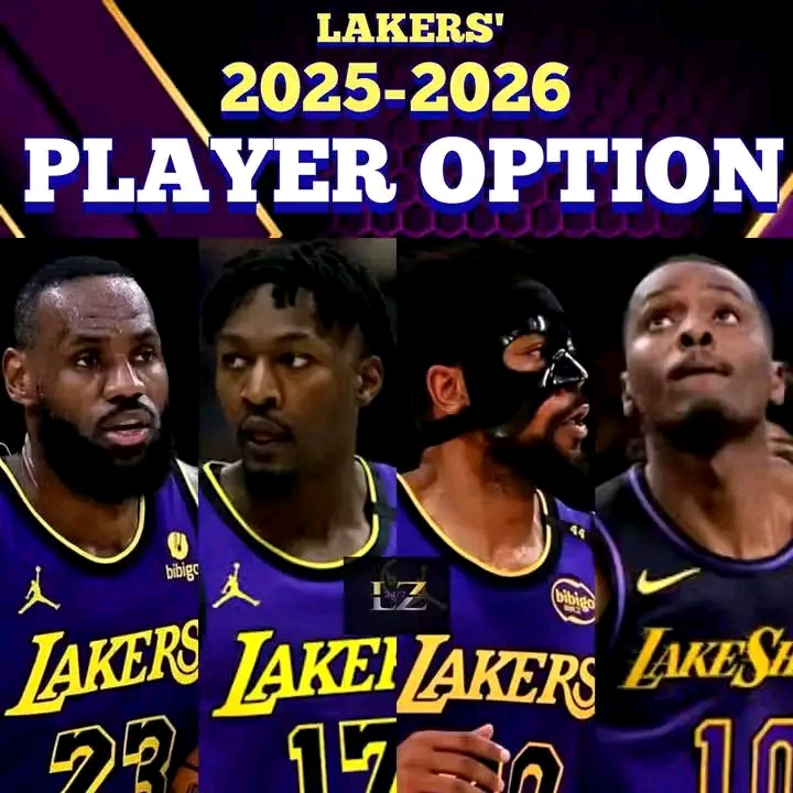 Major Lakers Shakeup on the Horizon? 2025-26 Contract Decisions Revealed – LeBron’s $52M Option, DFS, and More….