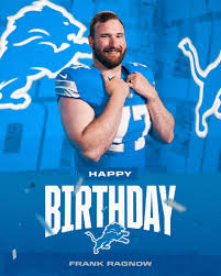 Happy Birthday to the heart of our O-line, Frank Ragnow!…
