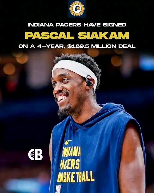 Breaking News: the Indiana Pacers aim to re-sign Pascal Siakam with a maximum contract, making it their most significant offseason acquisition….