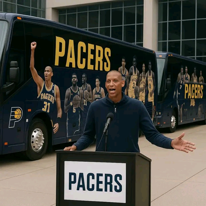 Reggie Miller Shocks Indiana p pacers Basketball with a Fleet of Brand-New Buses – Here’s the Heartwarming Reason Behind His Gift… See More..