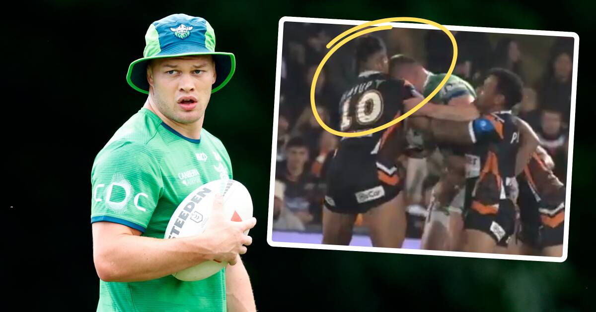 Headbutt and elbow: Two Raiders stars charged in wake of win over Tigers….