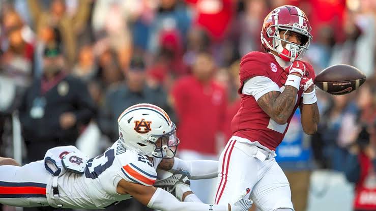 Ryan Williams recognises the “frontrunner” in the quarterback competition for Alabama football….