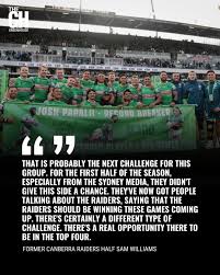 Great expectations: The new challenge facing the high-flying Raiders….