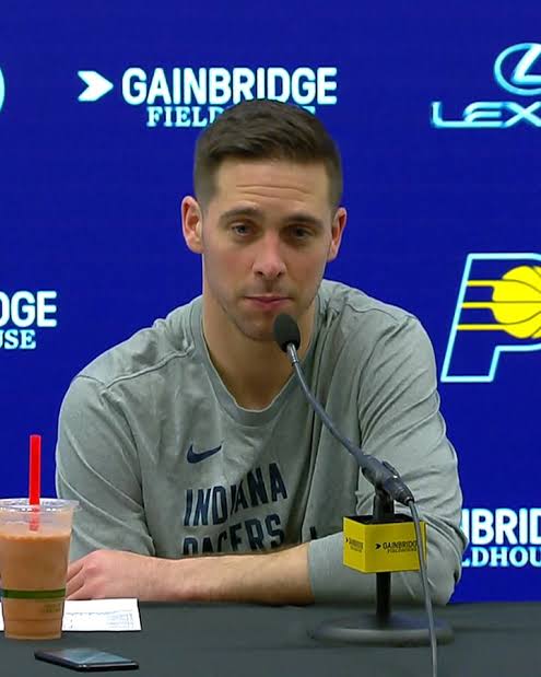 I WILL LEAVE FOR HIM TO PLAY: “Just now” T. J. McConnell says he will leave for him to play, if he returns…