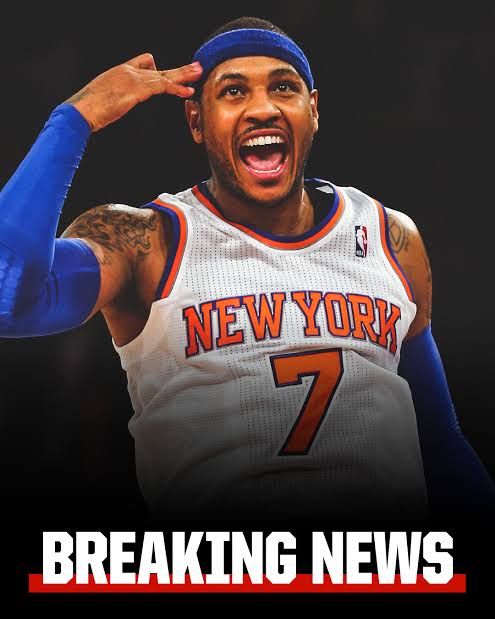 Breaking News Now: Knicks, NBA legend Carmelo Anthony retires from NBA…
