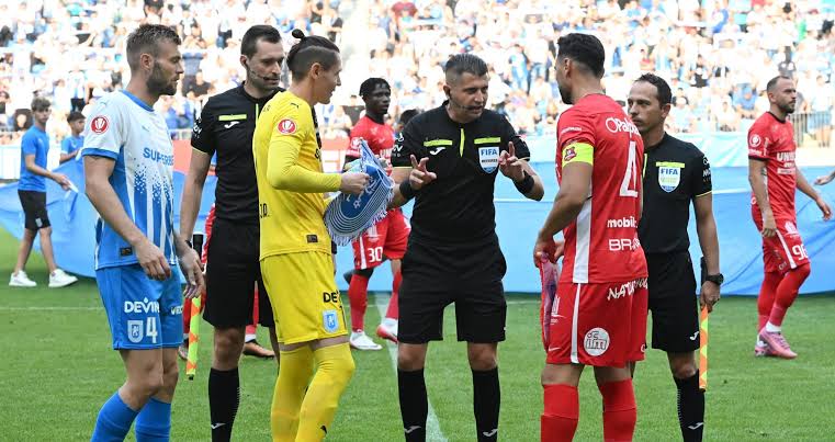 Faza controversată de la Universitatea Craiova – FC Harmannstadt, este dezbătută în continuare….