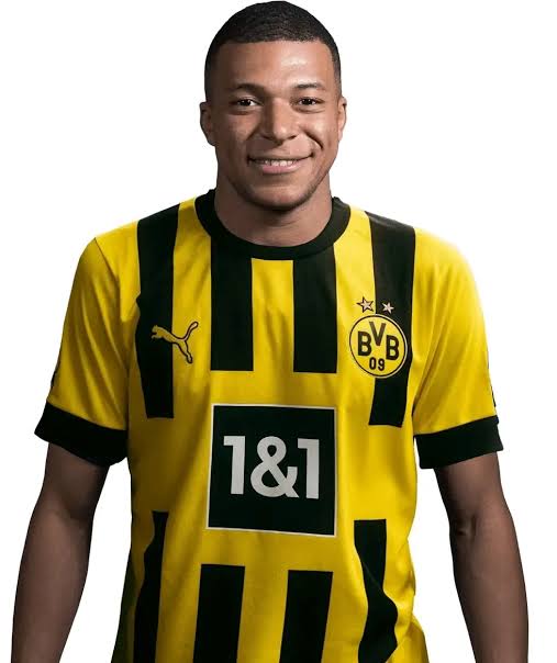 GESCHÄFT ABGESCHLOSSEN: Kylian Mbappe hat vor wenigen Minuten offiziell bei Borussia Dortmund unterschrieben …….