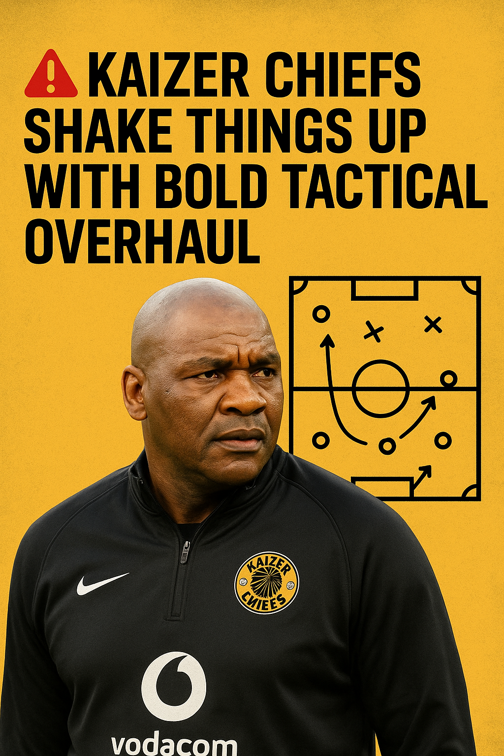 Kaizer Chiefs Shake Things Up with Bold Tactical Overhaul……….