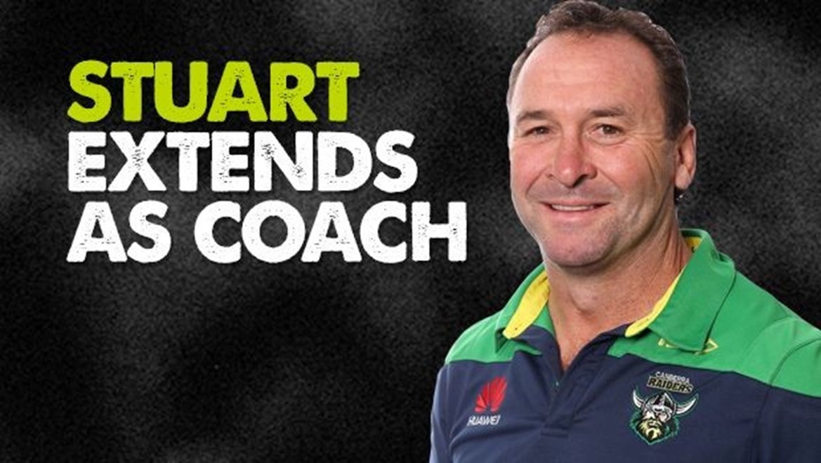 NRL contract news: Canberra Raiders coach Ricky Stuart signs extension…