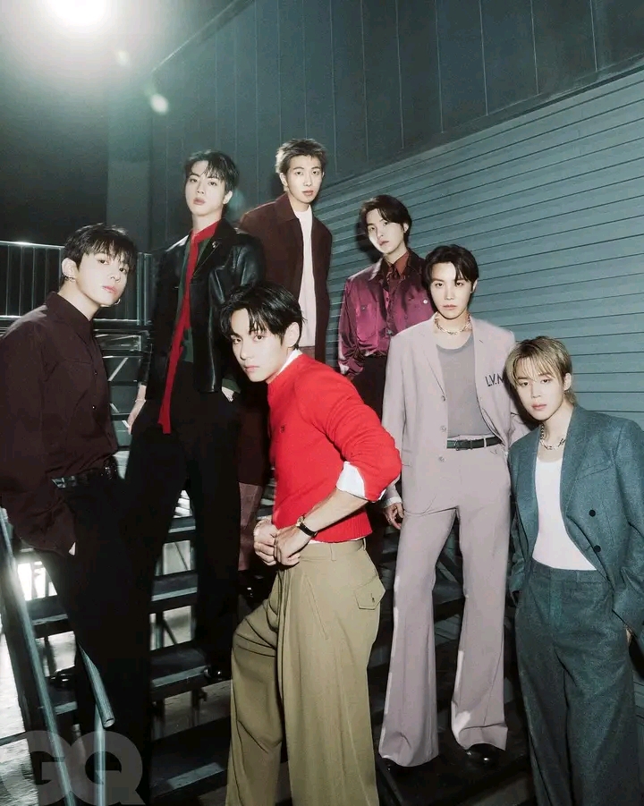 “What I feel about the seven BTS guys,” said Coldplay frontman Chris Martin, “is that they have been—it seems, from knowing them a bit—made closer by that very intense process [of becoming stars].”   Martin and Coldplay collaborated with BTS on the number one hit ‘My Universe.’ “I was really happy that it seemed like they had each other’s backs. They’re very tight, personally, and they intertwine well. They don’t tread on each other’s toes too much. There’s distinct roles…. The love between them is real. That was the most striking thing—love in a very intense situation.” The boys of BTS are reuniting ahead of their fifth album for GQ’s global March cover story. Read More: