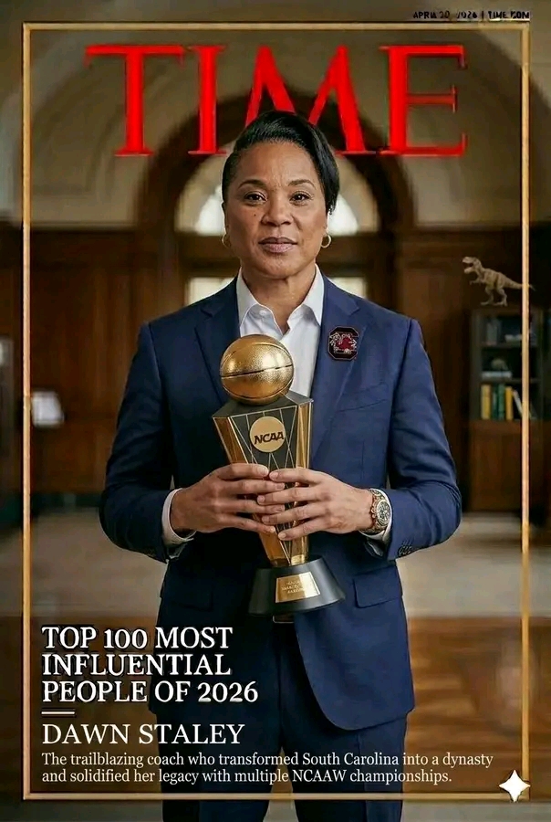 BREAKING NEWS: Dawn Staley has just been honored by TIME magazine, named among the 100 most influential figures in the world — a recognition that celebrates her extraordinary leadership and impact both on and off the court.  For years, Dawn Staley has redefined what it means to be a modern leader — blending passion, resilience, and an unwavering commitment to excellence into a legacy that continues to inspire millions. As the head coach of South Carolina women’s basketball, she has built a powerhouse program while empowering generations of athletes to succeed not just in sports, but in life.  She is not only one of the most respected figures in college basketball but also a powerful voice for equality, leadership, and opportunity. Her influence extends far beyond the game, shaping conversations and creating lasting change across communities.  Yet behind this milestone lies a story that even her most devoted supporters might not expect…   