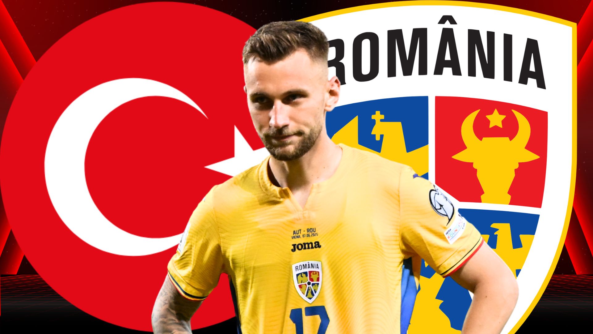 Ce a vorbit Denis Drăguș cu Daniel Bîrligea. Atacantul suspendat al României, dezvăluiri în direct la Fanatik SuperLiga: “E regretul vieții mele! Turcia deja se vede la Mondial”….
